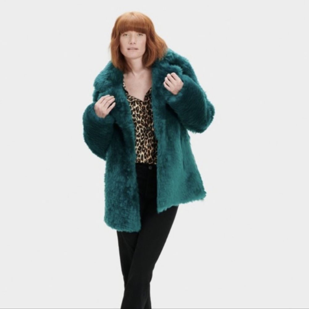 UGG Lianna Short Shearling Coat